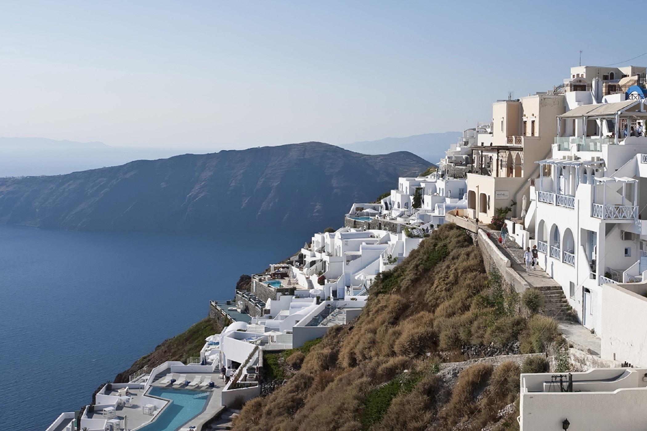 Kastro Suites Fira  Esterno foto