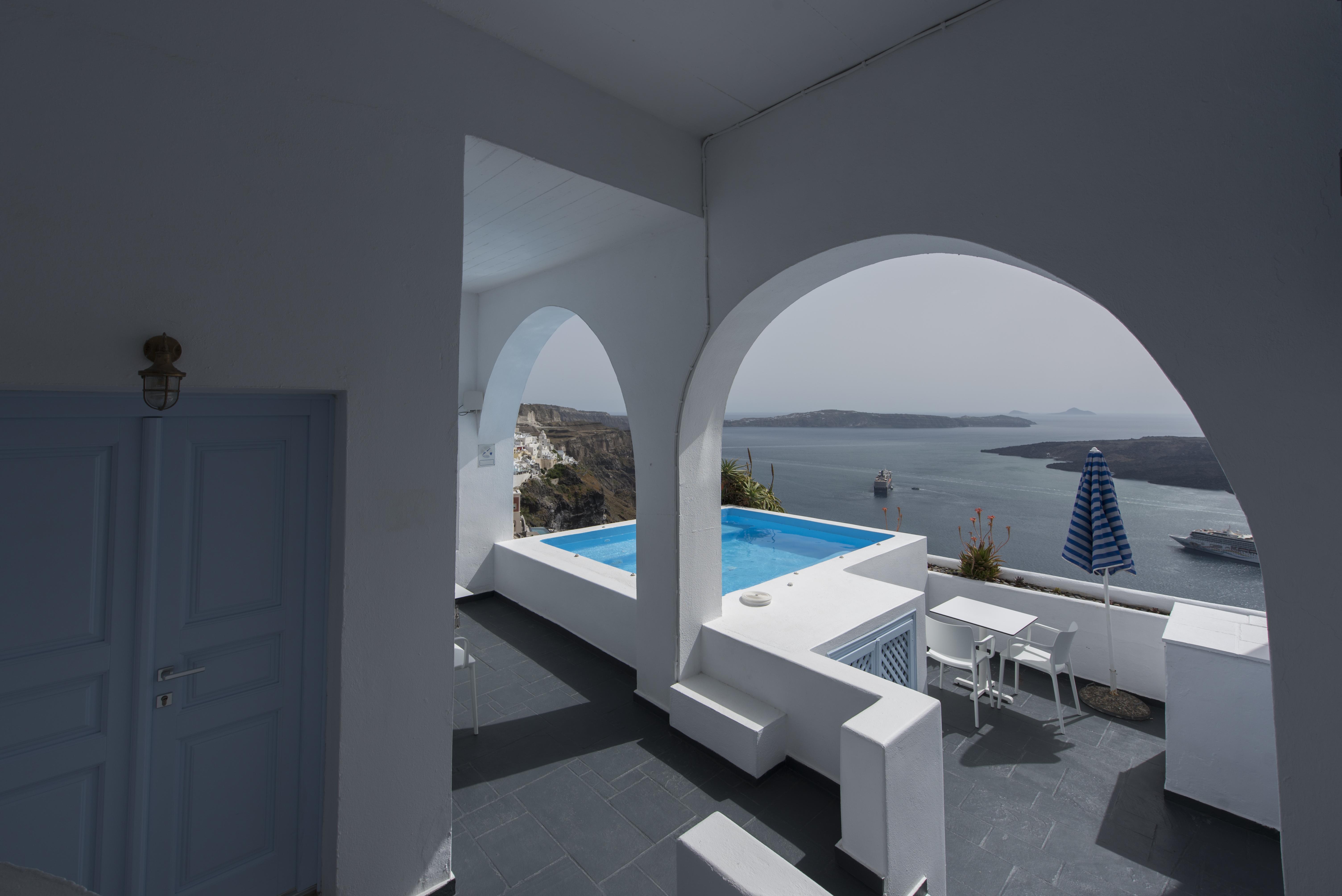 Kastro Suites Fira  Esterno foto